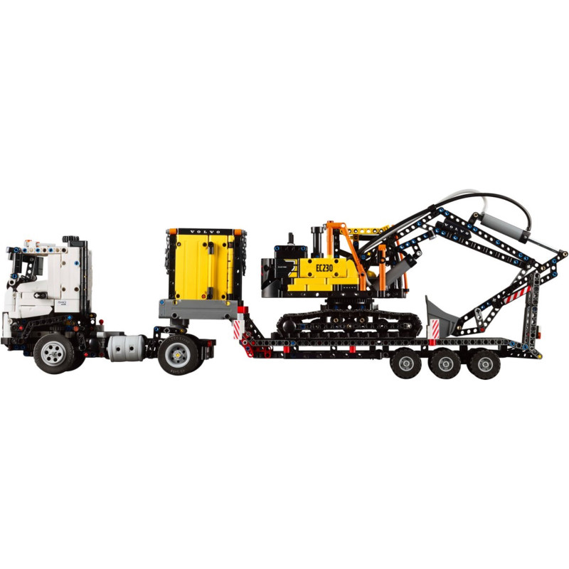 Конструктор LEGO Technic Вантажівка Volvo FMX та Електричний екскаватор EC230 42175