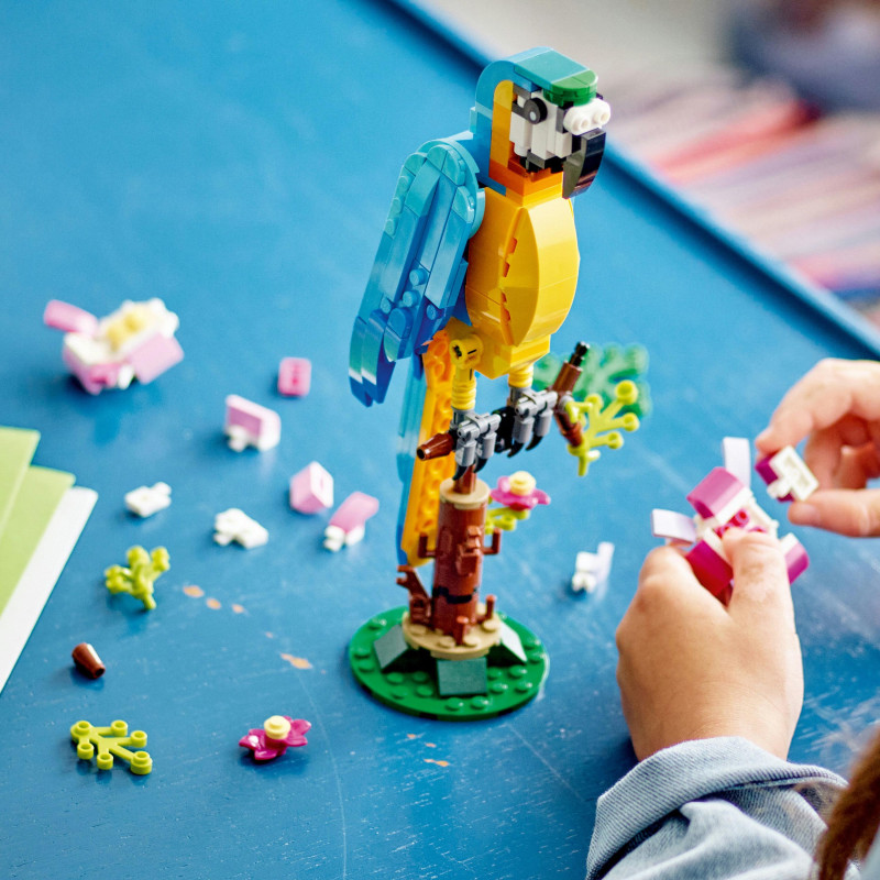 Конструктор LEGO Creator Екзотичний попугай (31136)