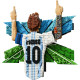 Конструктор LEGO Editions Football Ліонель Месі — святкування (43018)