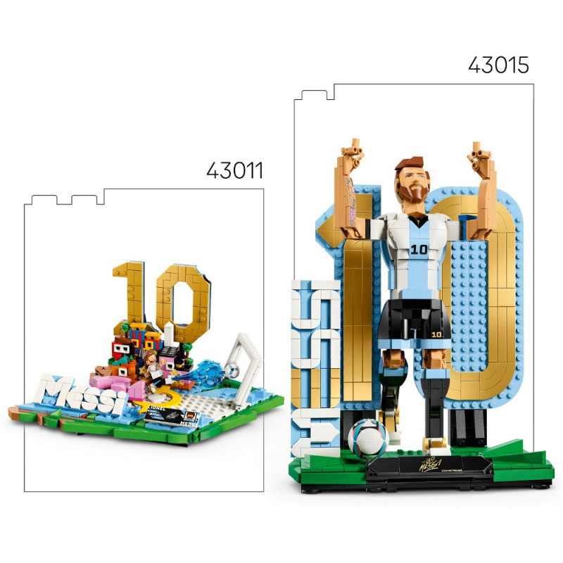 Конструктор LEGO Editions Football Ліонель Месі — святкування (43018)