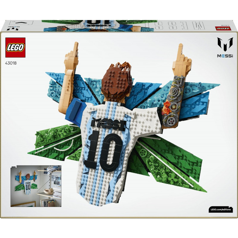 Конструктор LEGO Editions Football Ліонель Месі — святкування (43018)