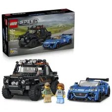 Конструктор LEGO Speed Champions Jaguar Project 7 та Land Rover Defender 77264