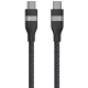 Anker Upcycled-Braided USB-C - USB-C (M/M), 240W, 1.8 м, Black (A82E2H12)