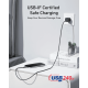 Anker Upcycled-Braided USB-C - USB-C (M/M), 240W, 1.8 м, Black (A82E2H12)