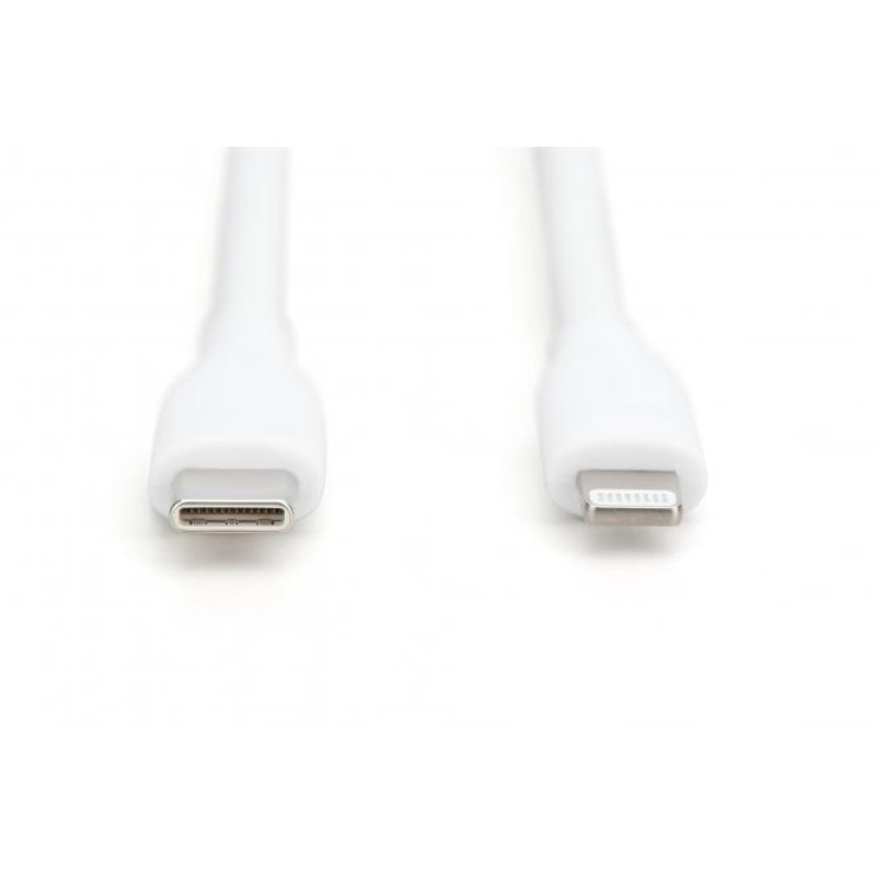 Digitus USB Type-C to Lightning 1m White (AK-600110-010-W)