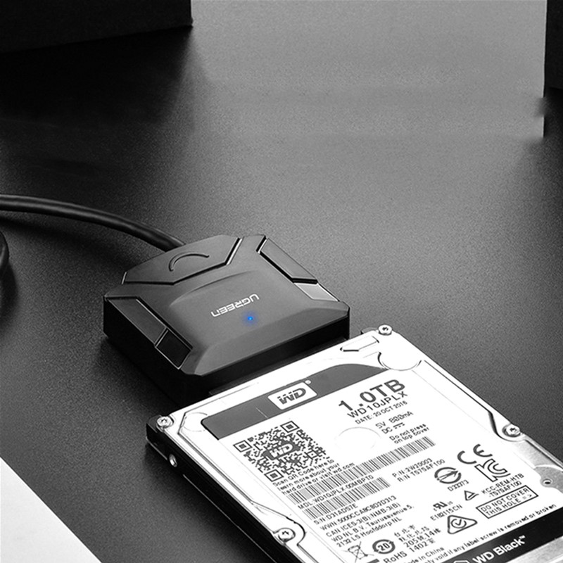 UGREEN CR108 USB 3.0 to SATA Black (20611)
