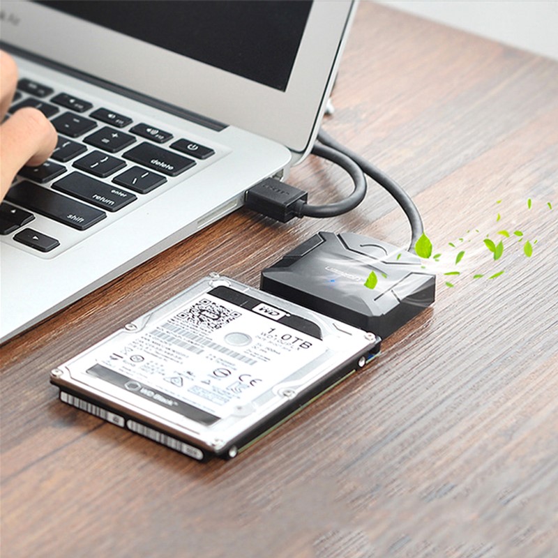 UGREEN CR108 USB 3.0 to SATA Black (20611)