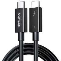 UGREEN US501 USB 4.0 Type-C to USB Type-C 0.8m Black (30389)