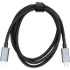 PowerPlant Thunderbolt 3 USB-C - USB-C 40Gbps 100W 1m Black (CA913336)