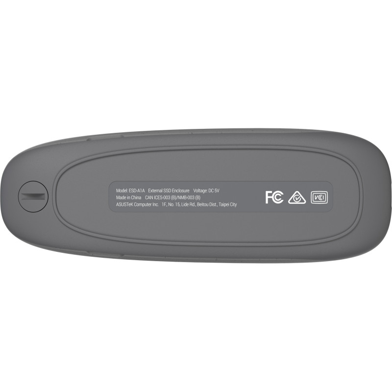 Кишеня для дисків ASUS Cobble SSD Enclosure Gray (90DD02R6-M09000)