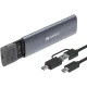 Карман для дисков Sandberg USB 3.2 Case for M.2+NVMe SSD (136-39)