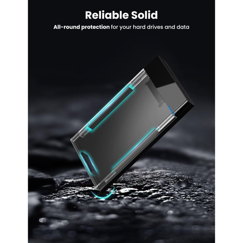 Карман для дисков UGREEN USB C 2.5 SATA III (50743)