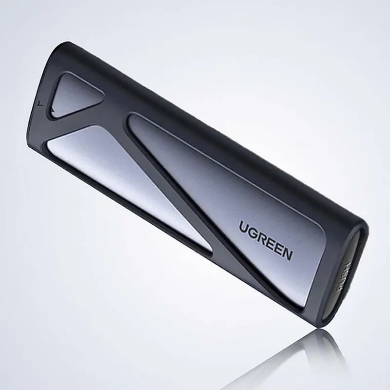 Карман для дисков UGREEN CM400 SATA/PCIe NVMe M.2 SSD to USB 3.2 Gray (90264)