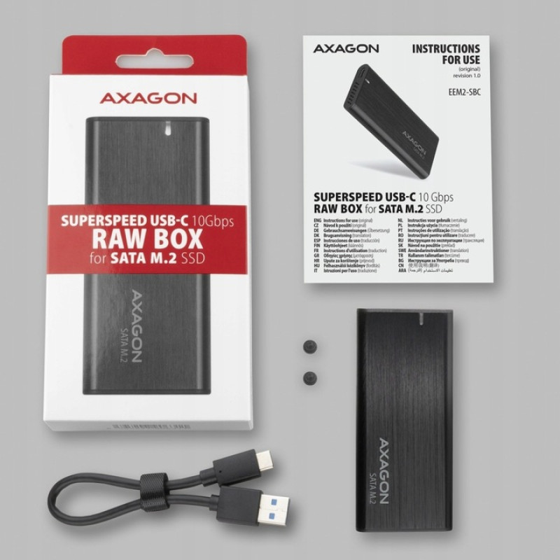 Кишеня для дисків AXAGON EEM2-SBC