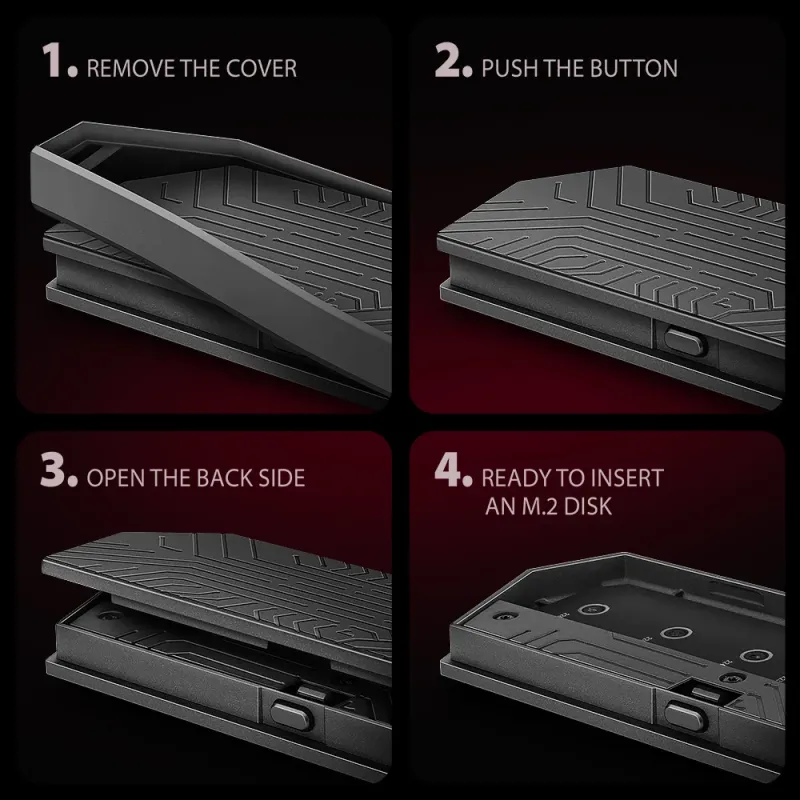 Карман для дисков AXAGON EEM2-GAM