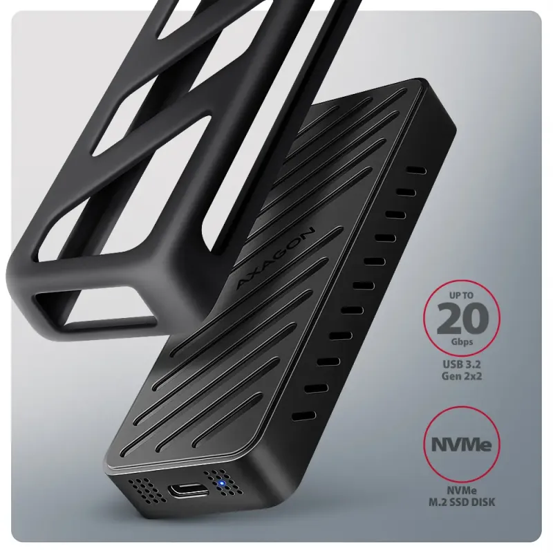 Кишеня для дисків AXAGON EEM2-20G