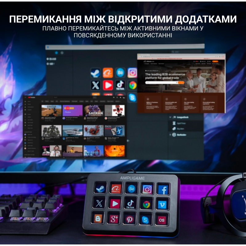 Fifine Stream Deck D6