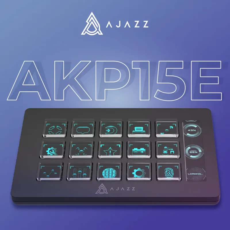 Ajazz AKP153E Black (AKP153E-B)