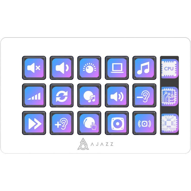 Ajazz AKP153E White (AKP153E-W)