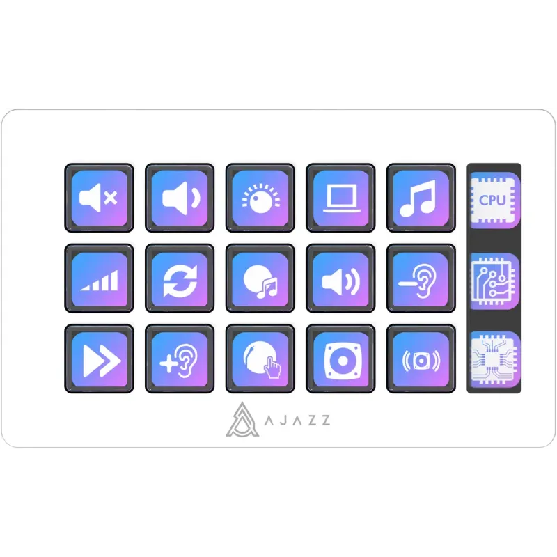 Ajazz AKP153E White (AKP153E-W)
