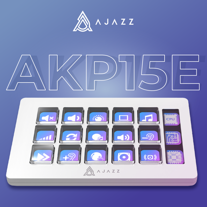 Ajazz AKP153E White (AKP153E-W)