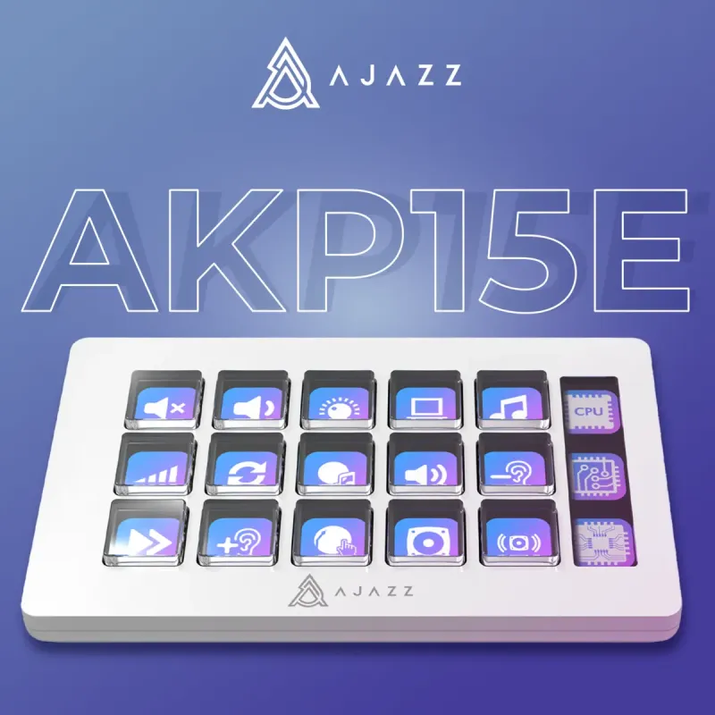 Ajazz AKP153E White (AKP153E-W)