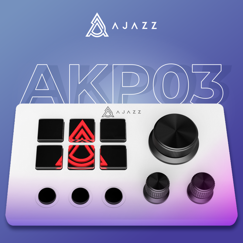 Ajazz AKP03E White (AKP03E-W)