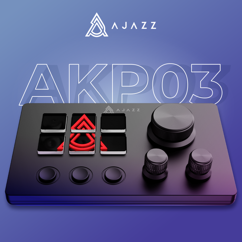 Ajazz AKP05E Black (AKP05E-B)