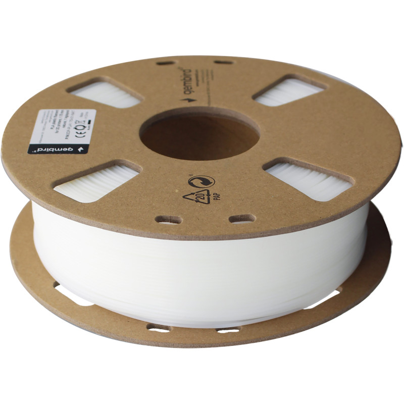 Филамент Gembird PLA 1.75mm Natural (3DP-PLA1.75-01-NAT)