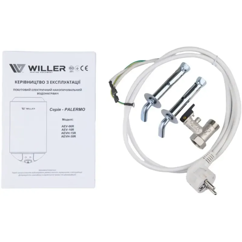 Водонагрівач Willer AEVH-30R (Ultraslim) Palermo