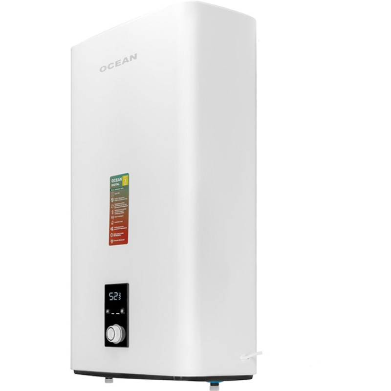 Водонагреватель OCEAN FLAT RZBF100E-2 ET+DT, (100л Digital)