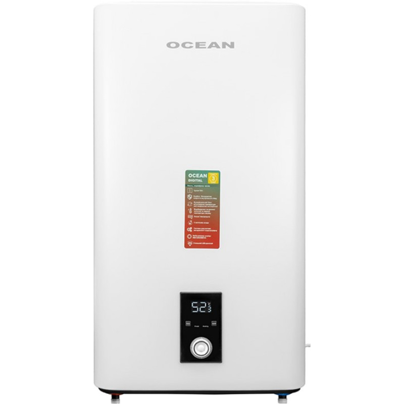 Водонагреватель OCEAN FLAT RZBF50E-2 ET+DT, (50л Digital)