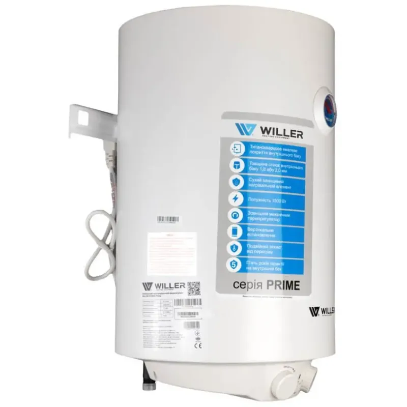 Водонагрівач Willer  EV80DR-Prime