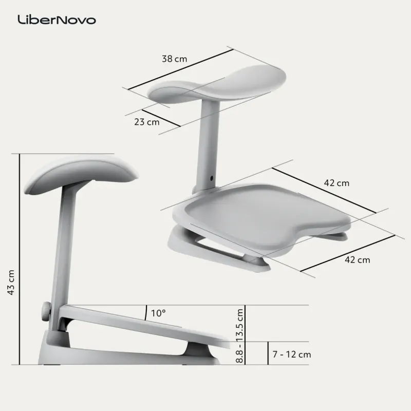 LiberNovo StepSync Footrest Glacier Omni Pro (CP-GW-0000079-00-04)