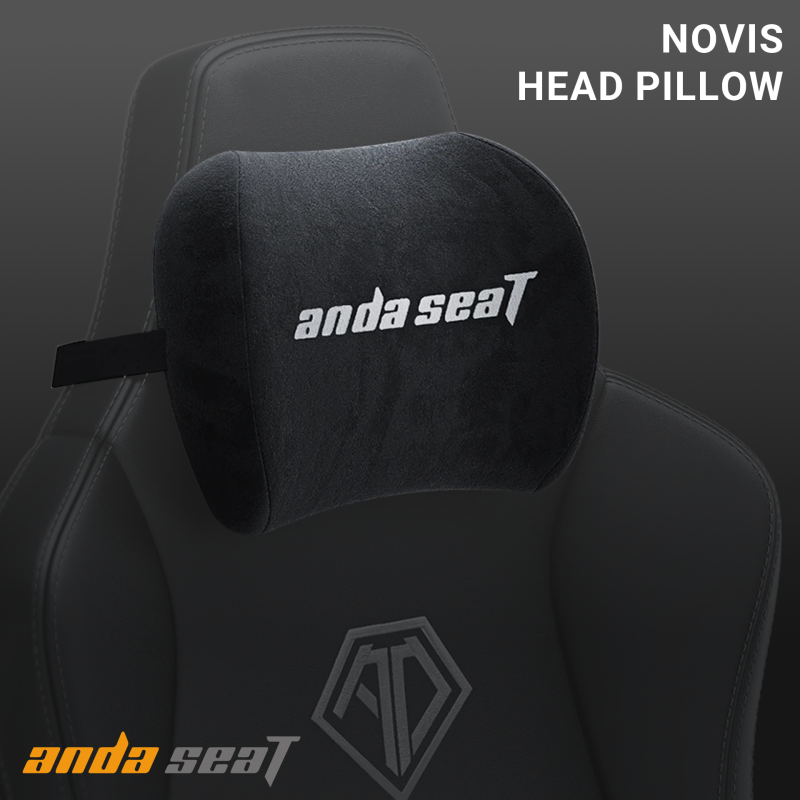 Anda Seat Подушка для голови Novis Head Pillow Black (AC-TZ-AD23-B-F-J)