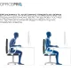 Подушка для кресла OfficePro SP770DG Dark Gray