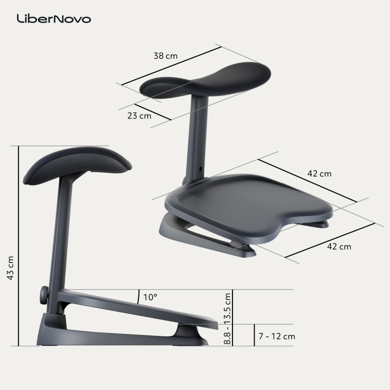 LiberNovo StepSync Midnight Black (CP-GW-0000002-00-01)