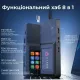 Функціональний хаб 8 в 1 Ajazz AKP01E-B