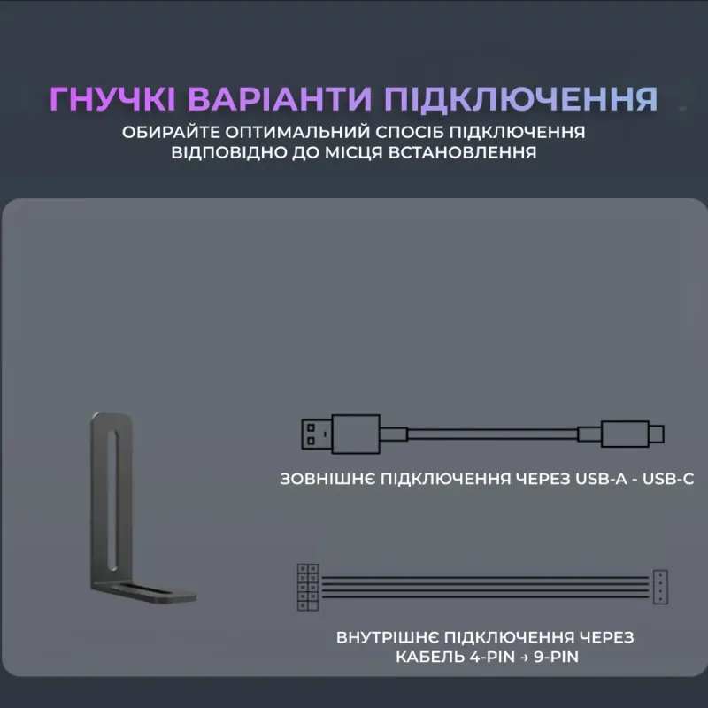 Інформаційний IPS-дисплей Ajazz AKP02-B