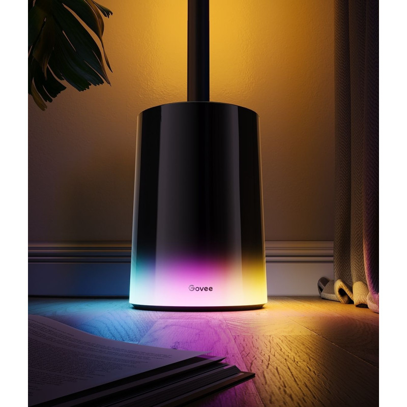 Торшер Govee H607C Floor Lamp 2, 1725Lm, RGBICWW, WI-FI/Bluetooth, чорний (H607C311)