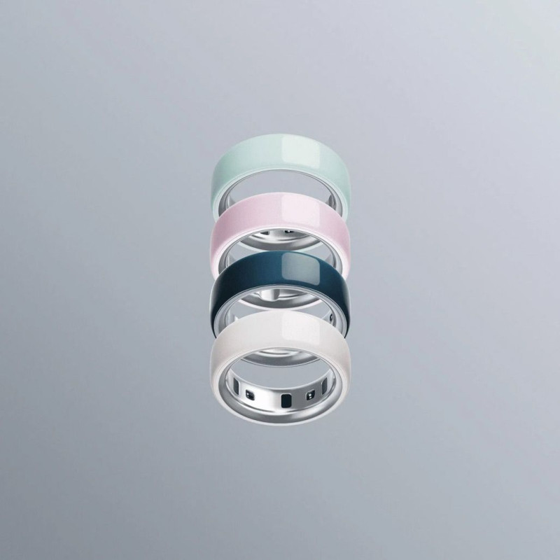 Смарт-кільце Oura Ring 4 Ceramic Midnight Size 7 (JZ90-57455-07)