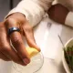 Смарт-кільце Oura Ring 4 Ceramic Midnight Size 8 (JZ90-57455-08)