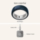 Смарт-кільце Oura Ring 4 Ceramic Midnight Size 8 (JZ90-57455-08)
