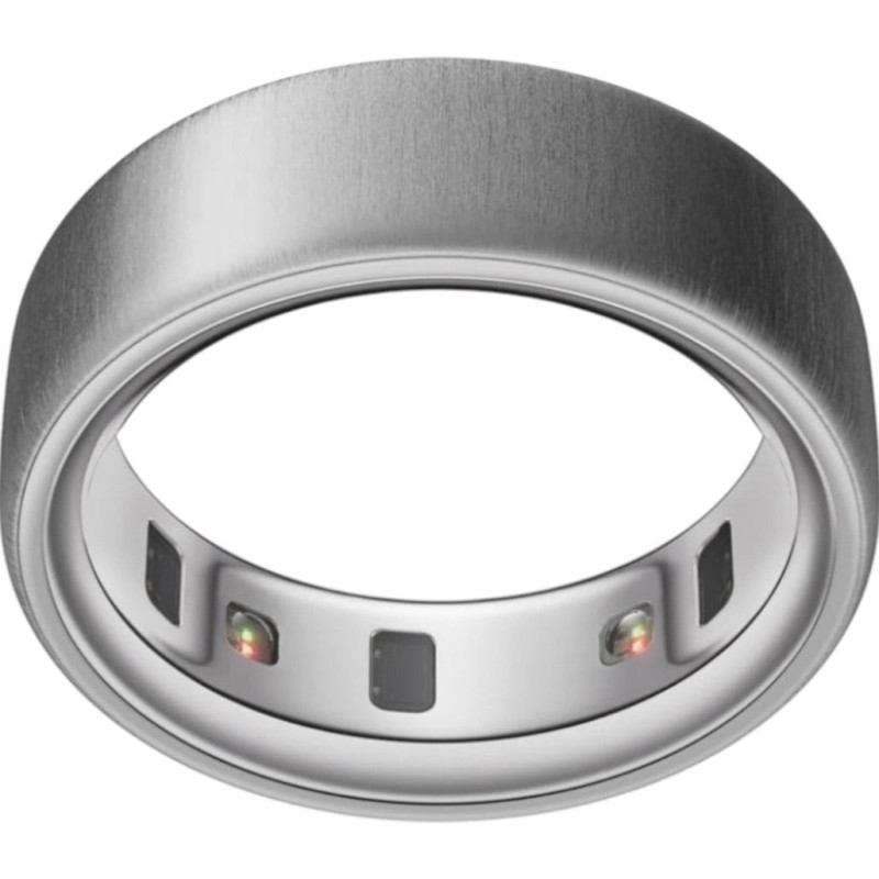 Смарт-кільце Oura Ring 4 Brushed Silver Size 10 (JZ90-54220-10)