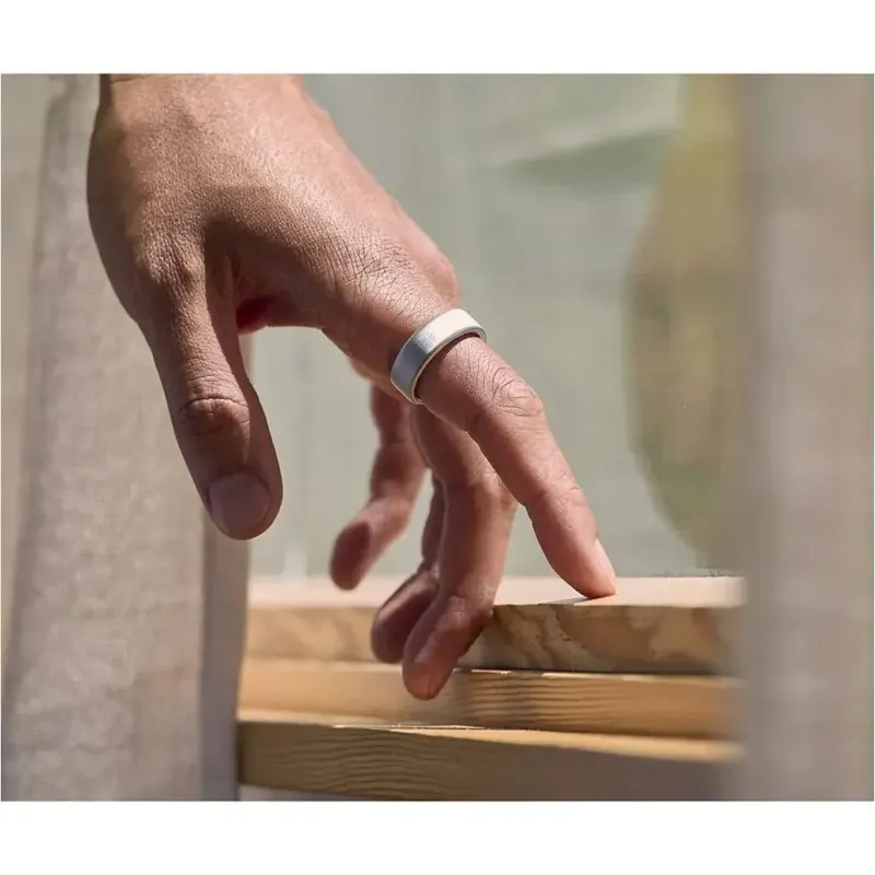 Смарт-кільце Oura Ring 4 Brushed Silver Size 10 (JZ90-54220-10)