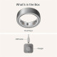 Смарт-кільце Oura Ring 4 Brushed Silver Size 10 (JZ90-54220-10)