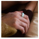 Смарт-кільце Oura Ring 4 Ceramic Tide Size 6 (JZ90-57461-06)