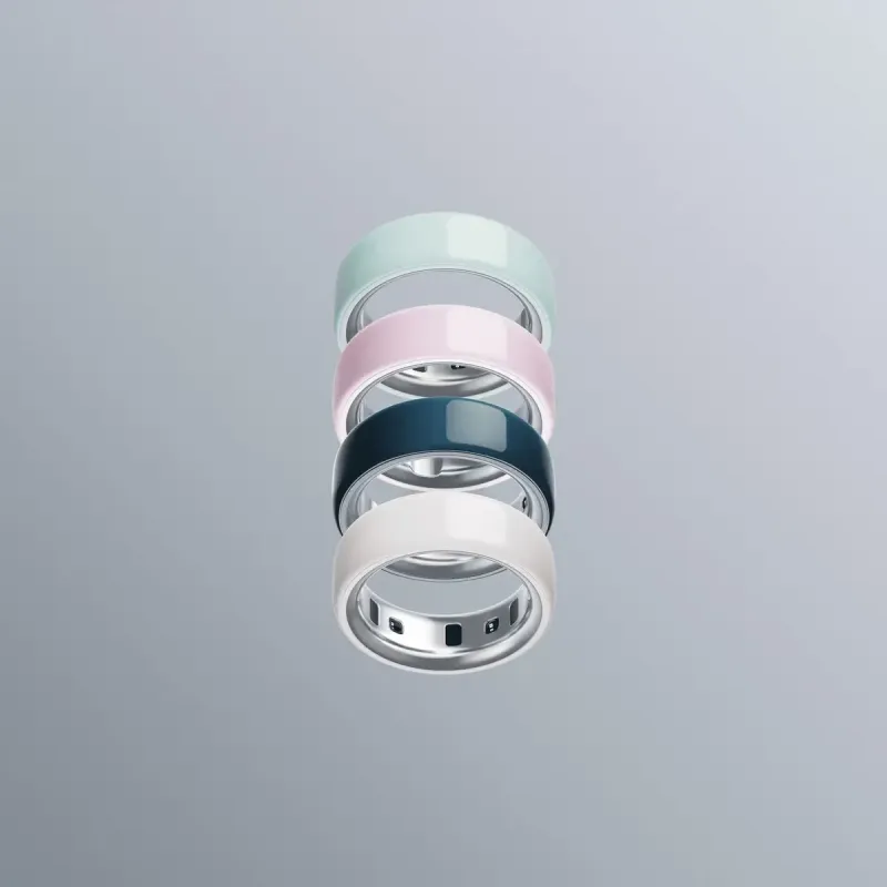 Смарт-кільце Oura Ring 4 Ceramic Midnight Size 9 (JZ90-57455-09)