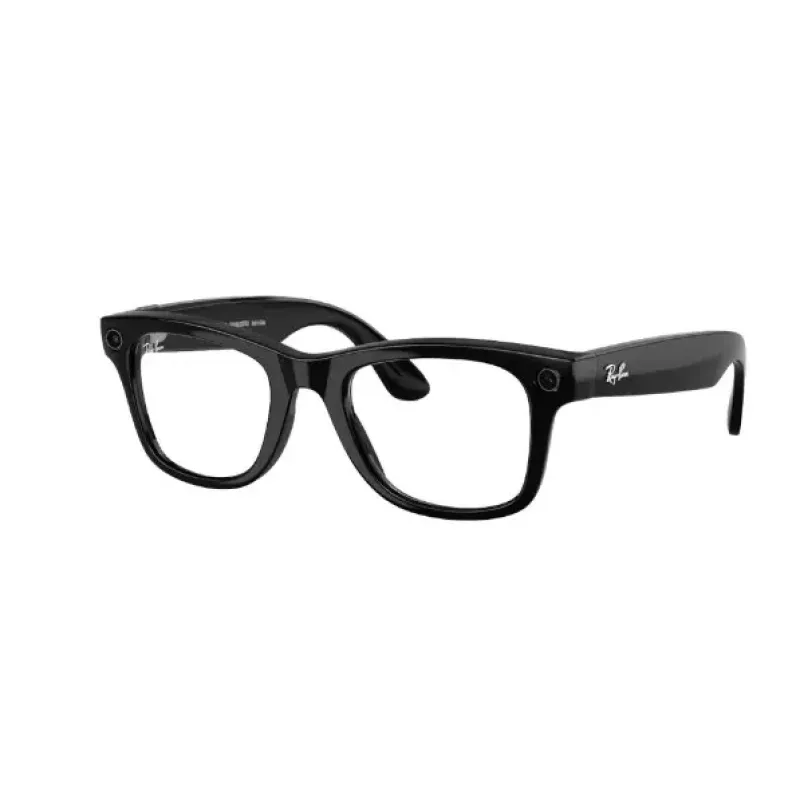 Смарт-очки Ray-Ban Meta Wayfarer Gen 2 Stand.Shiny B. Frame/Clear to Graphite Green Transit.Lens (RW4012 601/1M 50-22)
