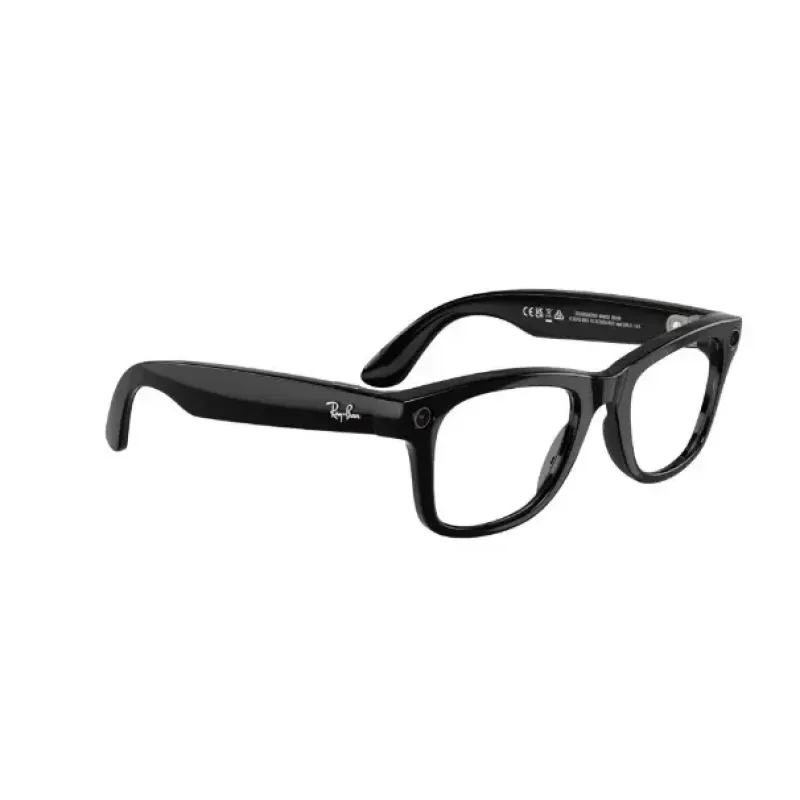 Смарт-очки Ray-Ban Meta Wayfarer Gen 2 Stand.Shiny B. Frame/Clear to Graphite Green Transit.Lens (RW4012 601/1M 50-22)